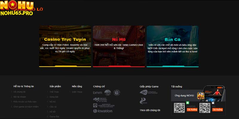 Cách Tải App Nohu65 Trên Hệ Điều Hành Android & IOS